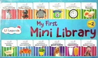 Lil Legends My First Mini Library-12 Vol-2  Latest Edition 2024