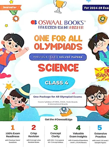 One For All Olympiad Science Class -4 (2024)