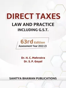 Direct Taxes, Law & Practice Including G.s.t.