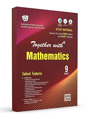 Together With CBSE Study Material Mathematics Term 2 for Class 9