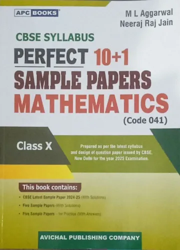 Perfect 10+1 Sample Papers Mathematics-10 (code-041)