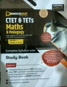 Ctet & Tets Maths & Pedagogy Paper-1 (1 To 5) Study Book