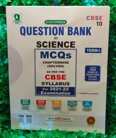 Evergreen Question Bank in Science MCQs CBSE Class 10 Term 1