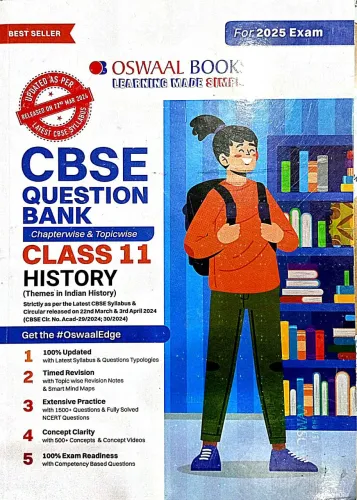 Cbse Question Bank Solved Papers History-11(2024-2025)