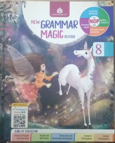 New Grammar Magic for class 8  Latest Edition 2024