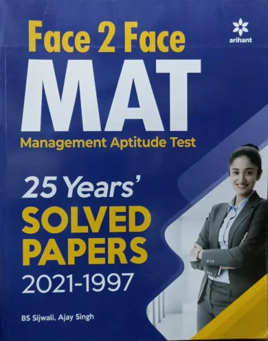 Face To Face MAT With 25 Years Solved Papers 2022