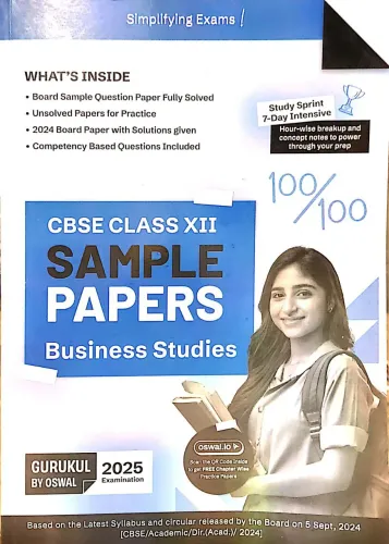 CBSE Sample Paper Business Studies Class- 12