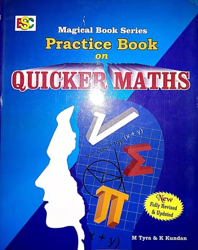 Practice Book On Quicker Maths (e)