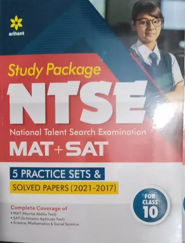 Study Package NTSE (National Talent Search Examination) MAT + SAT For Class 10