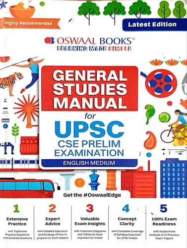 General Studies Manual For Upsc Cse Prelim Exam (2024-25)