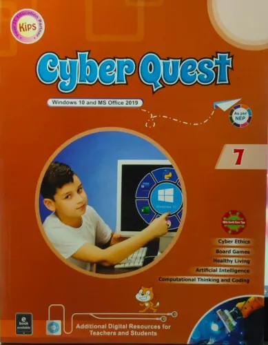 Cyber Quest (Window 10 & Ms Office 2019) for Class 7