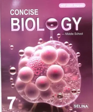 Concise Biology Middle School-7 Latest Edition 2024