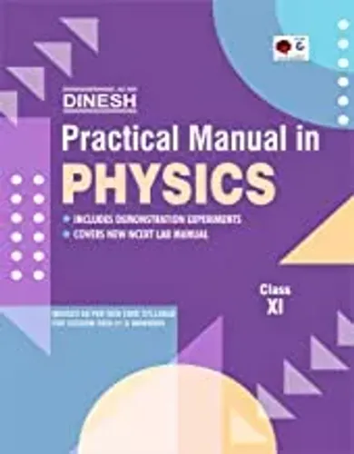 DINESH Practical Manual in Physics Class 11 (2020-21 Session)