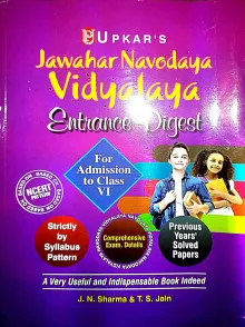 Jawahar Navodaya Vidyalaya-6 Entrance Digest-2024