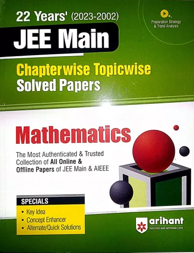 22 Year Jee Main Mathematics Solved Papers