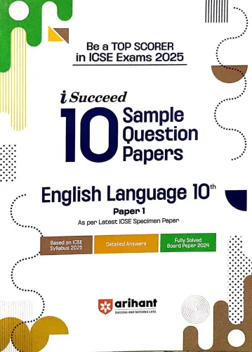 ICSE I Susceed 15 Sample Question Paper English Language Paper-I -10