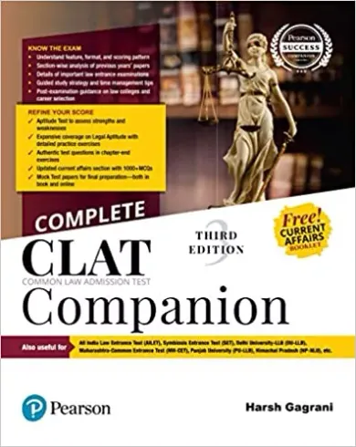 Complete CLAT Companion(3e): with free current affairs booklet | All Major Legal Examinations