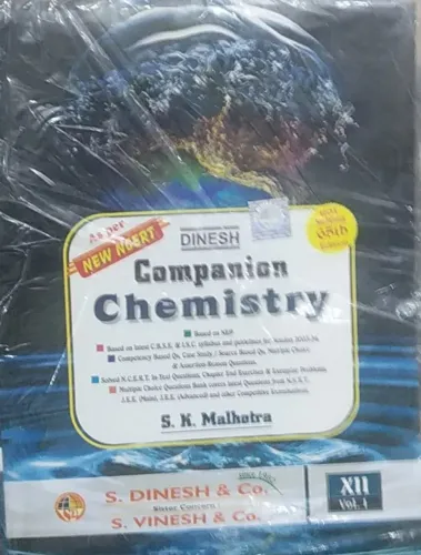 Dinesh Companion Chemistry Class -12 (vol-1&2)