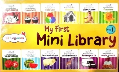 Lil Legends My First Mini Library-12 Vol-1  Latest Edition 2024