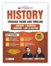 History Through Theme and Timeline for UPSC Civil Services & Other State PSC Exams (9789373599649) - Kapil Sikka