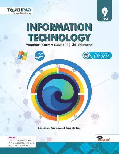 Textbook of Information Technology For Class 9 CBSE Coursebook for Vocational Information Technology Subject Code 402