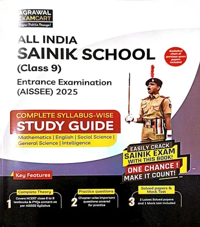 All India Sainik School-9 (study Guide)-2025