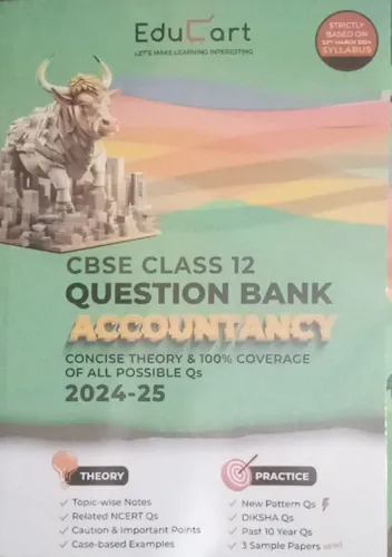 Cbse Question Bank Accountancy-12 (2024-25 )