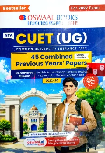 Cuet (ug) 45 Combined Previous Years Commerce Stream