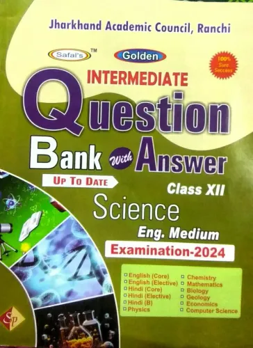 Golden Intermediate Q/b Science-12 Eng Medium (2024)