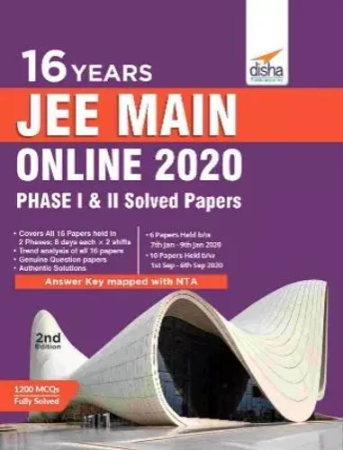 16 JEE Main Online 2020 Phase I & II Solved Papers