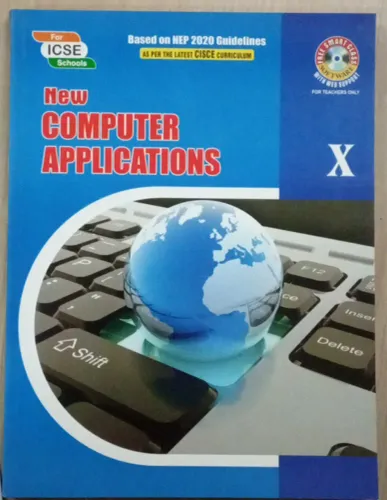 New Computer Application For ICSE-10 Latest Edition 2024