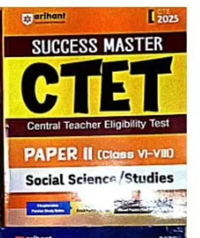CTET & TEts Social Science/Studies 6 To 8 Solved Papers