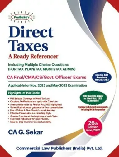DIRECT TAXES A READY REFERENCER