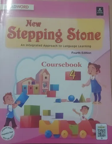 New Stepping Stone Course Book for class 4 Latest Edition -2024