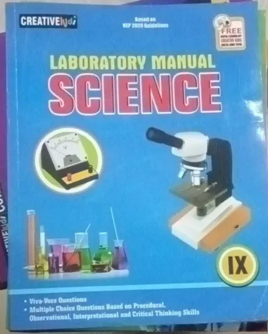 Lab Manual Science for class 9 Latest Edition 2024