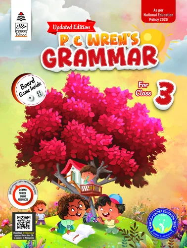 Updated Edition P C Wren’s Grammar for Class 3 with Board game (9789369588466) - Dr N.D.V. Prasada Rao